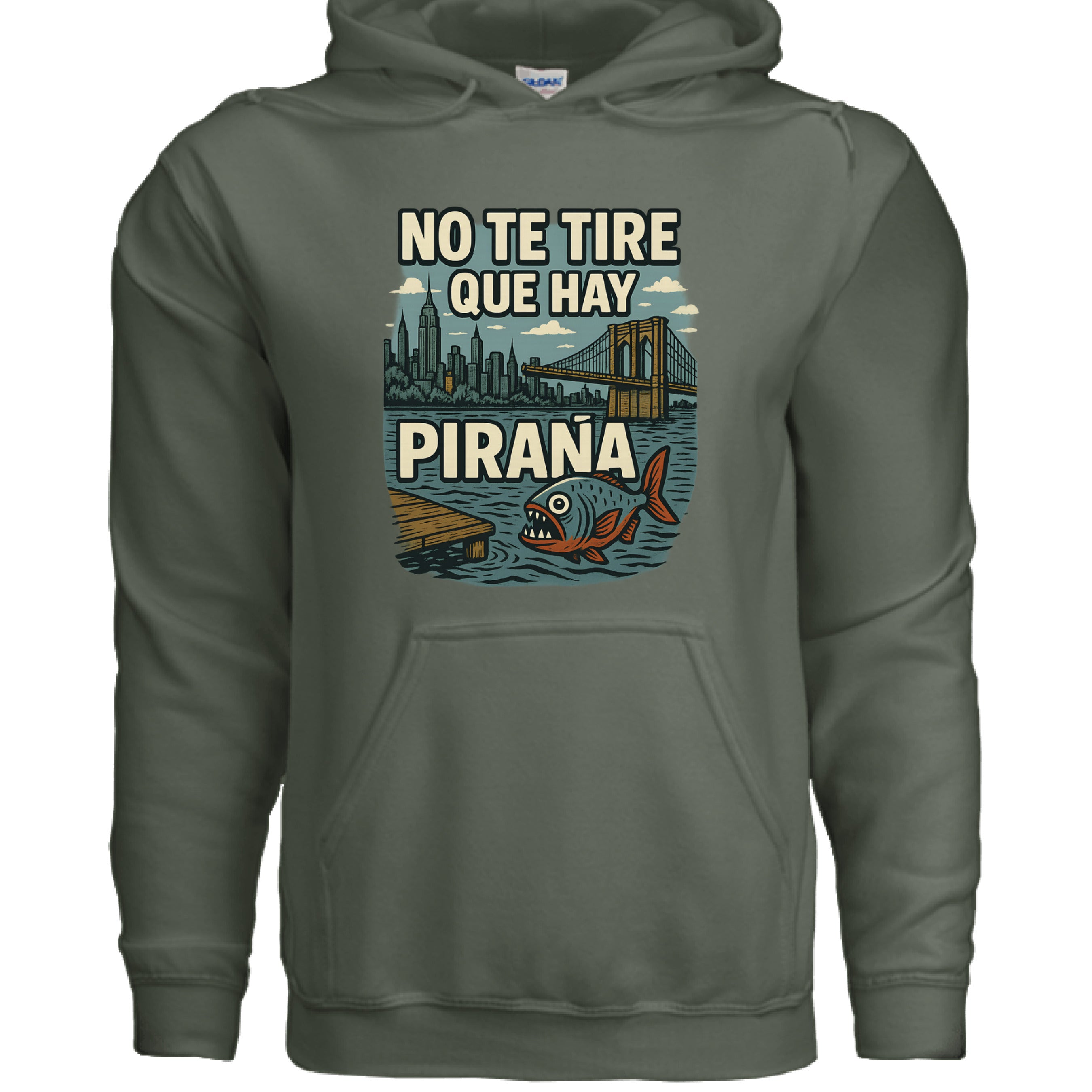 MILITARY GREEN - FRONT