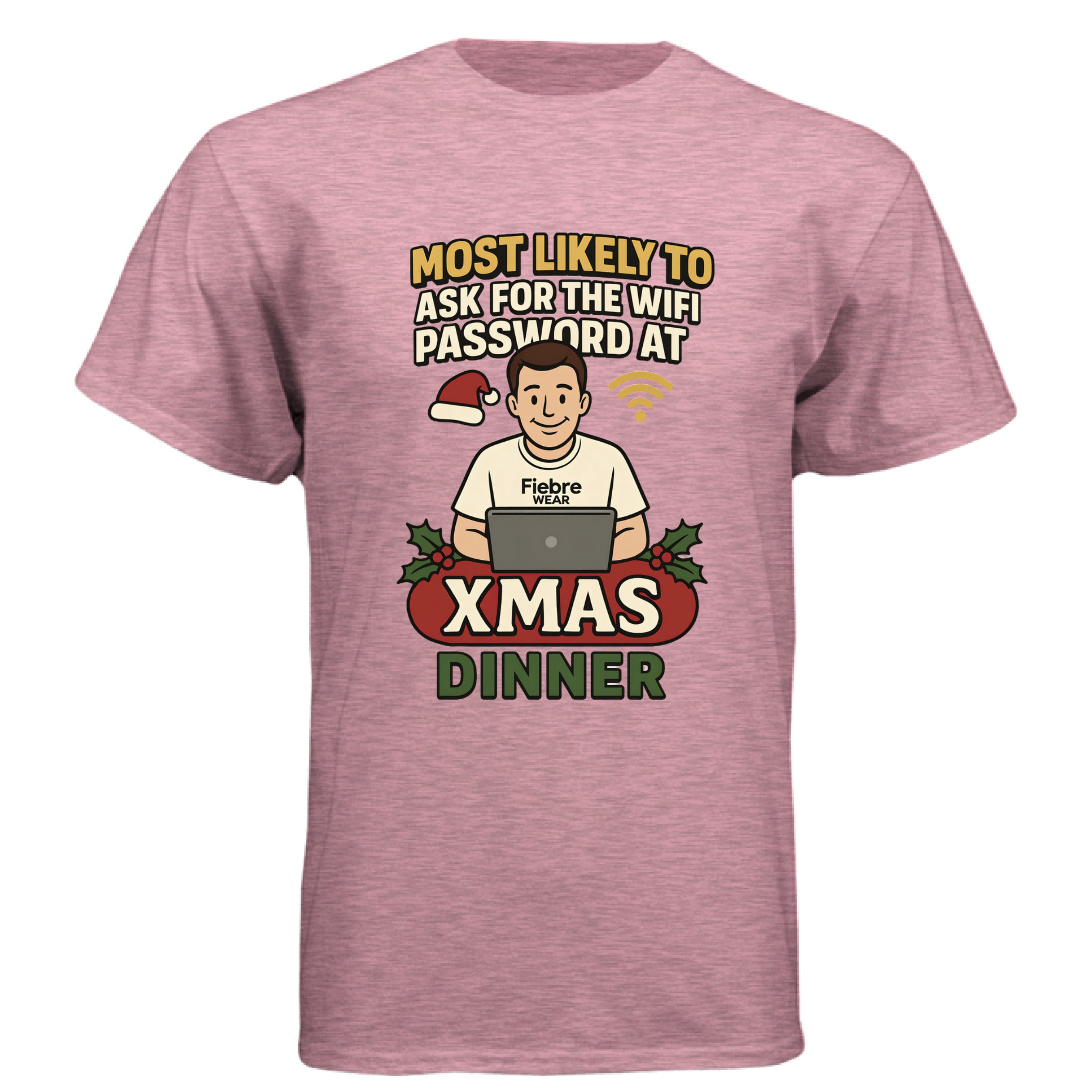 Heather Light Pink - FRONT